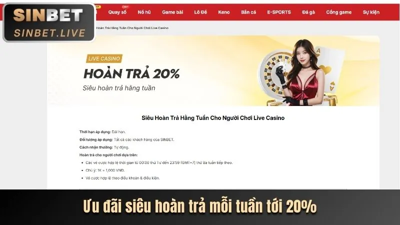 Ưu Đãi Hoàn Trả 42vn